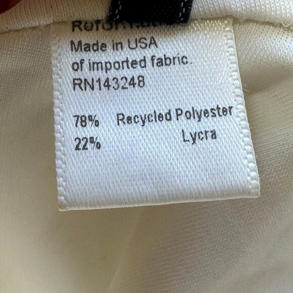 Reformation Eliza One Piece White Floral Swimsuit M EUC Romantic Cottagecore - Picture 12 of 14